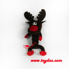 Plush Holiday Toy Reindeer for Dog Toy
